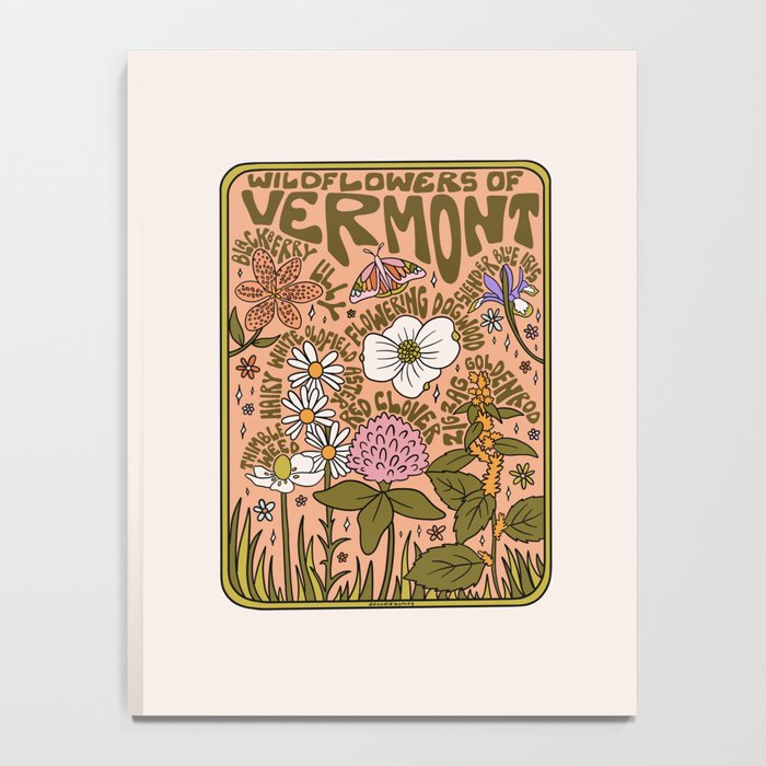 Vermont Wildflowers Notebook Gallery Image 4