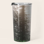 Pacific Northwest Forest Fog Adventures Travel Mug Gallery Image 3