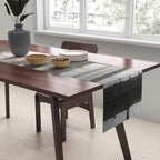 Pacific Northwest Forest Fog Adventures Table Runner Gallery Image 2