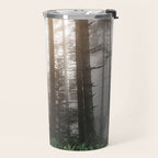 Pacific Northwest Forest Fog Adventures Travel Mug Gallery Image 2