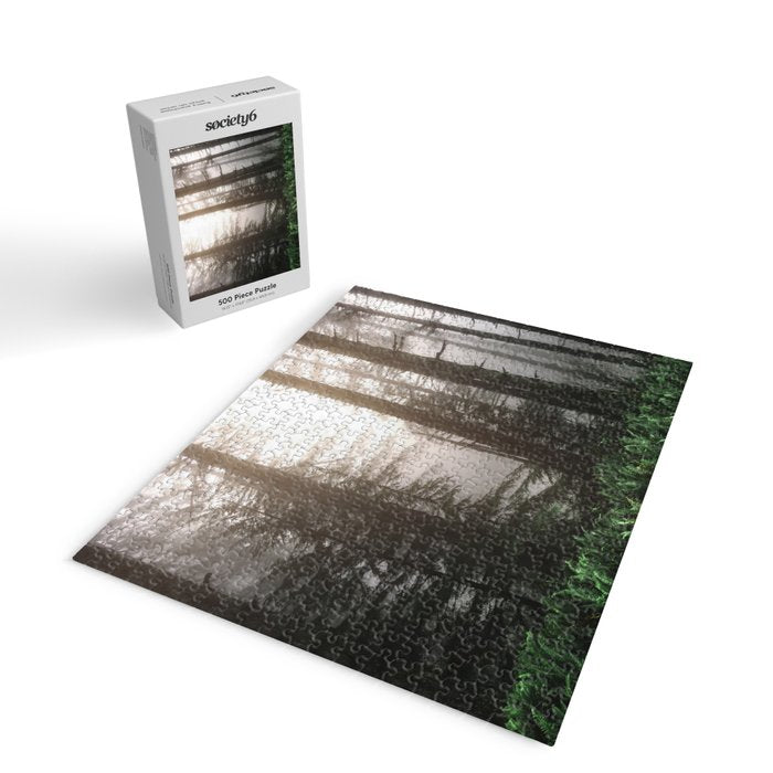 Pacific Northwest Forest Fog Adventures Jigsaw Puzzle Gallery Image 2
