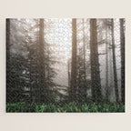 Pacific Northwest Forest Fog Adventures Jigsaw Puzzle Gallery Image 1