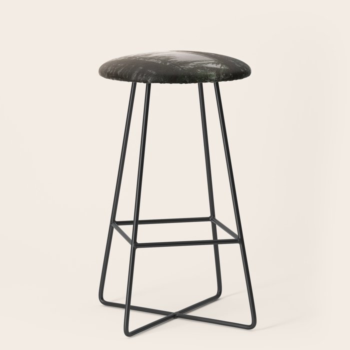 Pacific Northwest Forest Fog Adventures Stool Gallery Image 1