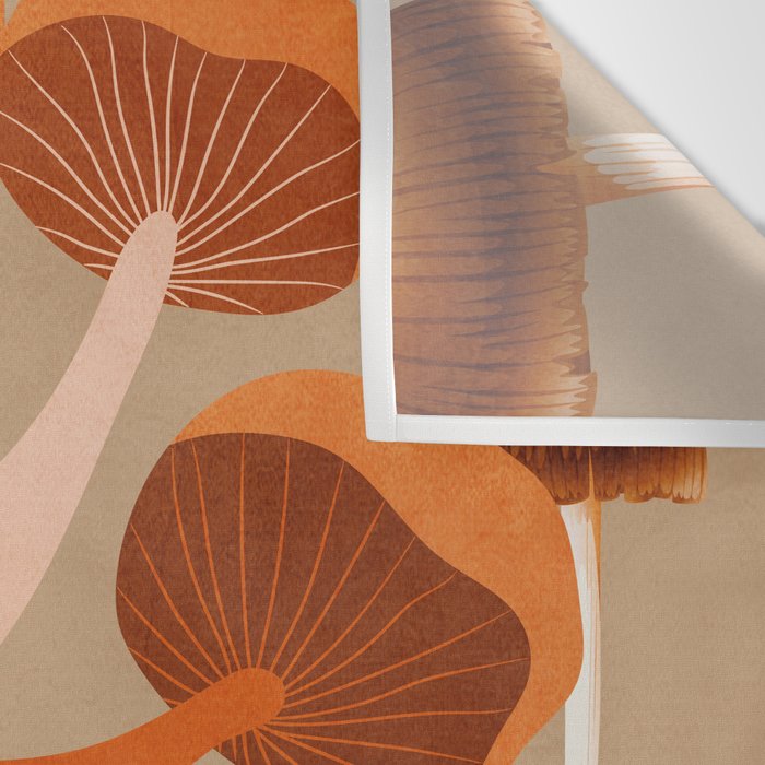 Mushrooms 2 Wall Tapestry Gallery Image 3