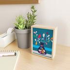 Vase of Vibrance 1 Mini Art Print Gallery Image 2