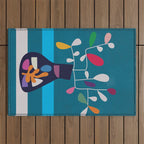 Vase of Vibrance 1 Outdoor Rug Gallery Image 1