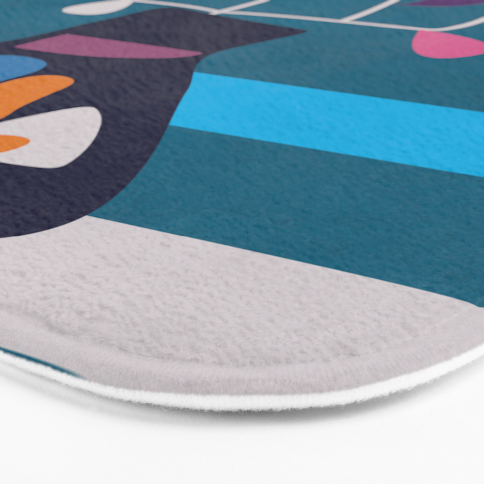 Vase of Vibrance 1 Bath Mat Gallery Image 3