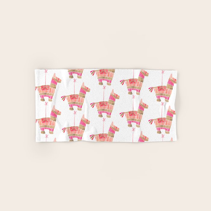 Mexican Donkey PinÌata - Pink & Rose Gold Palette Towels Gallery Image 1