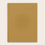 Ochre Yellow Solid Color Notebook Gallery Image 4