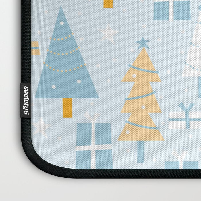 Christmas trees pattern Laptop Sleeve Gallery Image 3