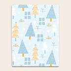 Christmas trees pattern Notebook Gallery Image 4
