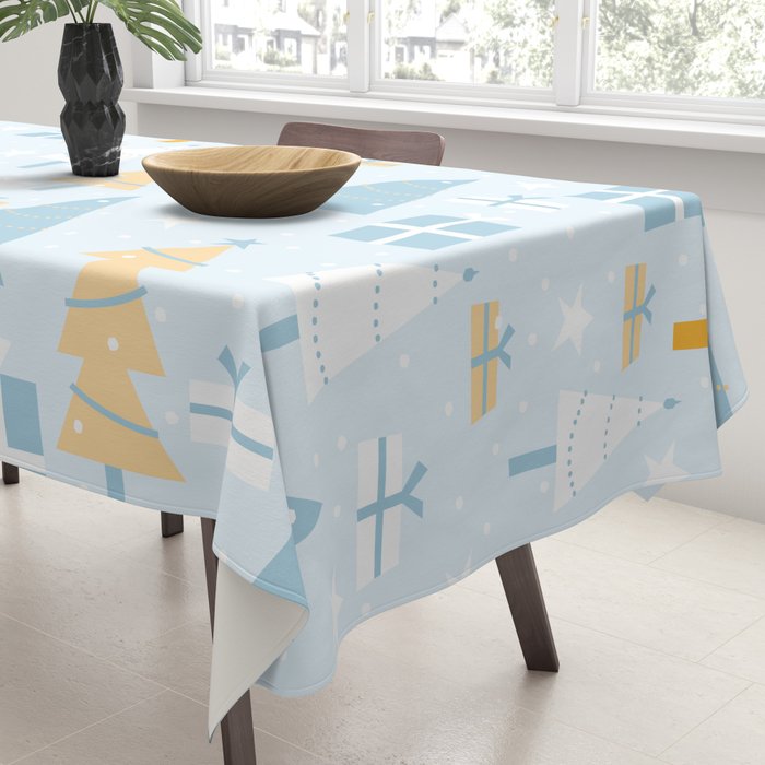 Christmas trees pattern Tablecloth Gallery Image 3