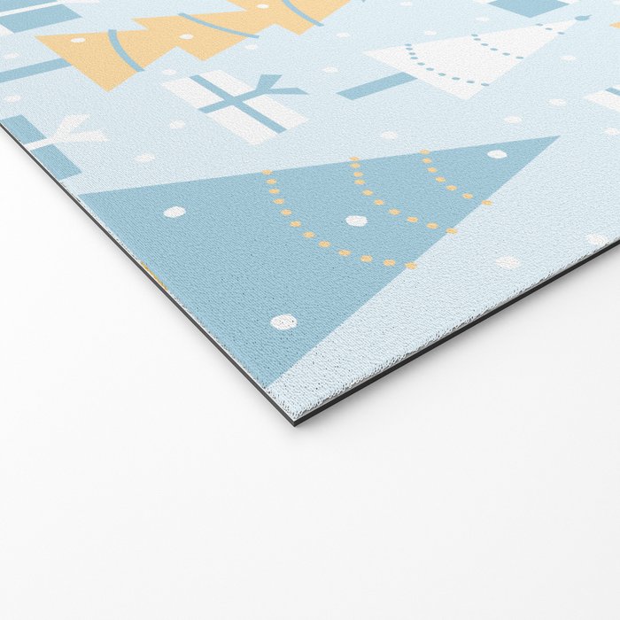 Christmas trees pattern Welcome Mat Gallery Image 2