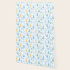 Christmas trees pattern Wallpaper Gallery Image 2