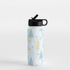 Christmas trees pattern Water Bottle Gallery Image 1
