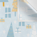 Christmas trees pattern Wall Tapestry Gallery Image 3