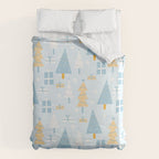 Christmas trees pattern Duvet Cover Gallery Image 6