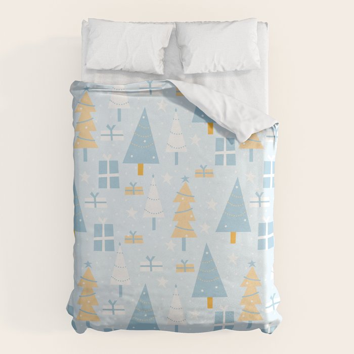 Christmas trees pattern Duvet Cover Gallery Image 6