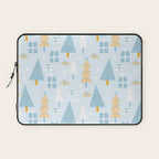Christmas trees pattern Laptop Sleeve Gallery Image 1