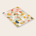 shapes mid century modern abstract Notebook Gallery Image 3