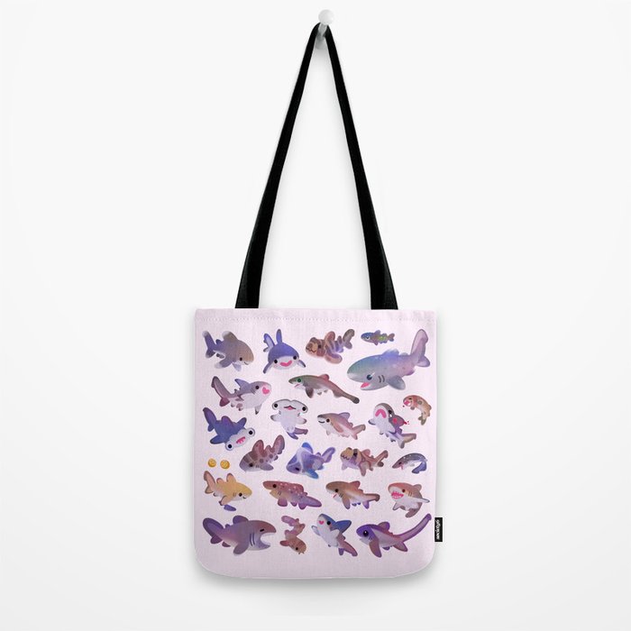 Shark day2 - bright Tote Bag Gallery Image 2