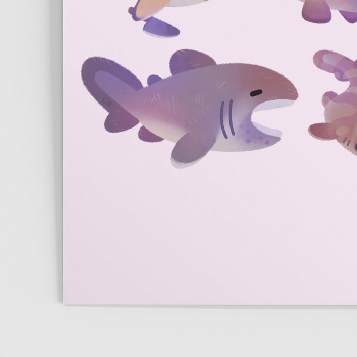 Shark day2 - bright Poster Gallery Image 3