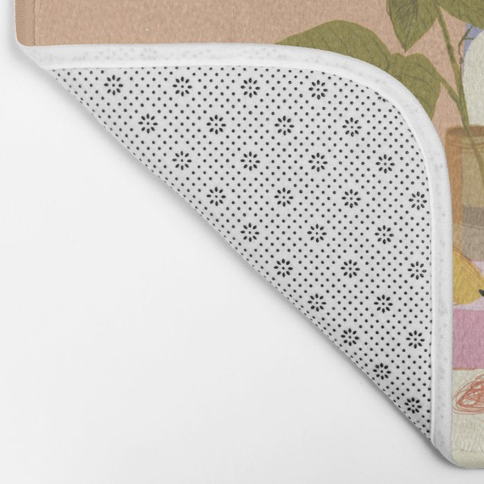 Rose and pears Bath Mat Gallery Image 2