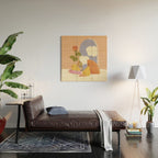 Rose and pears Wood Wall Art Gallery Image 2