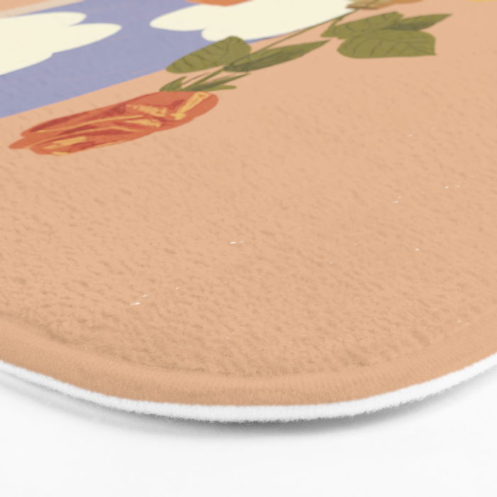 Rose and pears Bath Mat Gallery Image 3