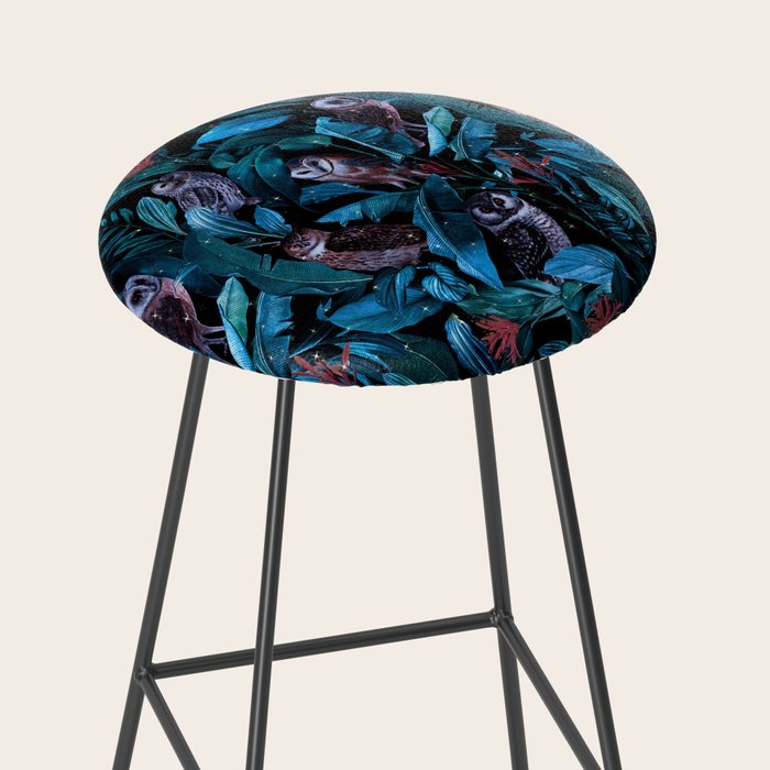 Owl and Leaf Garden Stool Gallery Image 2
