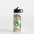 Persimmon Botanical Bloom Water Bottle Gallery Image 1