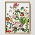 Persimmon Botanical Bloom Serving Tray Gallery Image 1