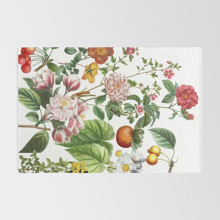 Persimmon Botanical Bloom Rug Gallery Image 2