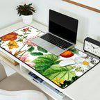 Persimmon Botanical Bloom Desk Mat Gallery Image 2