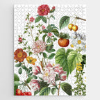 Persimmon Botanical Bloom Jigsaw Puzzle Gallery Image 1