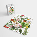 Persimmon Botanical Bloom Jigsaw Puzzle Gallery Image 2
