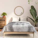 Lioness - Black & White Comforter Gallery Image 3