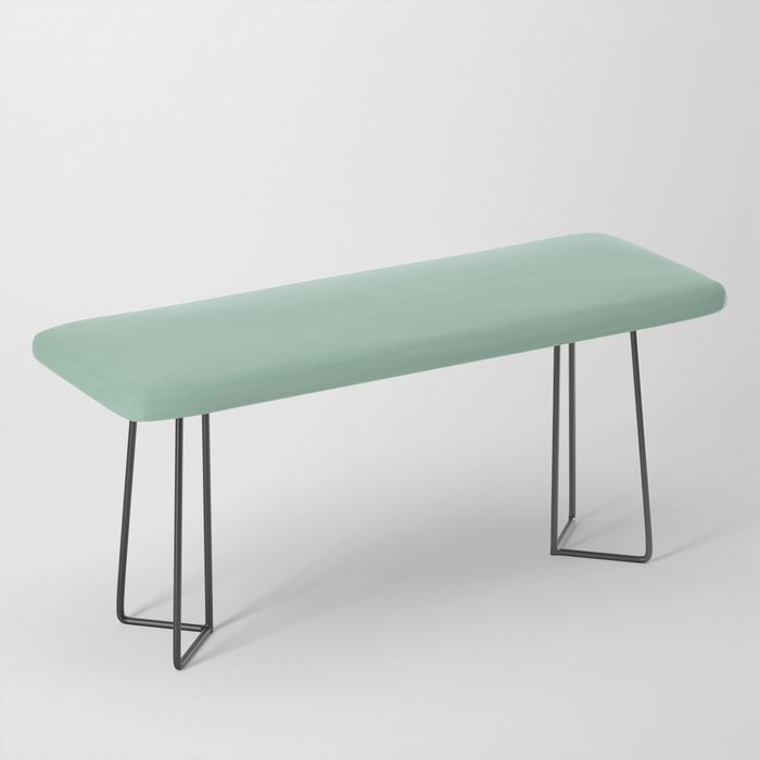 1950s Mint Green Solid Bench Gallery Image 1