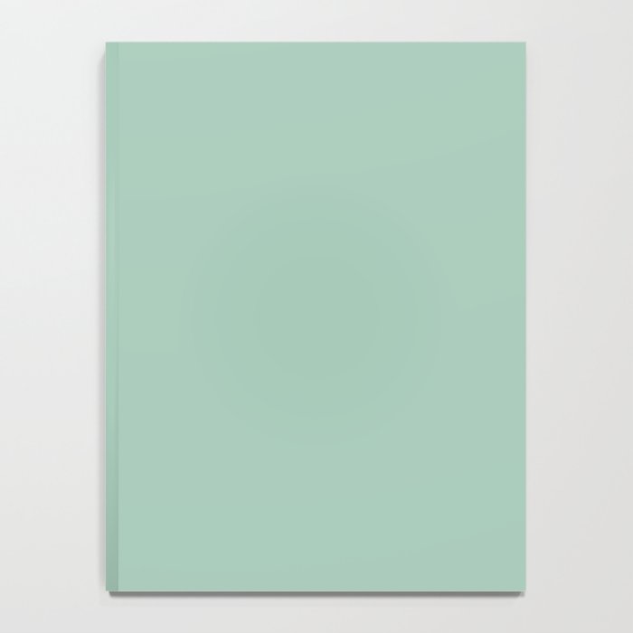 1950s Mint Green Solid Notebook Gallery Image 4