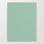 1950s Mint Green Solid Poster Gallery Image 4