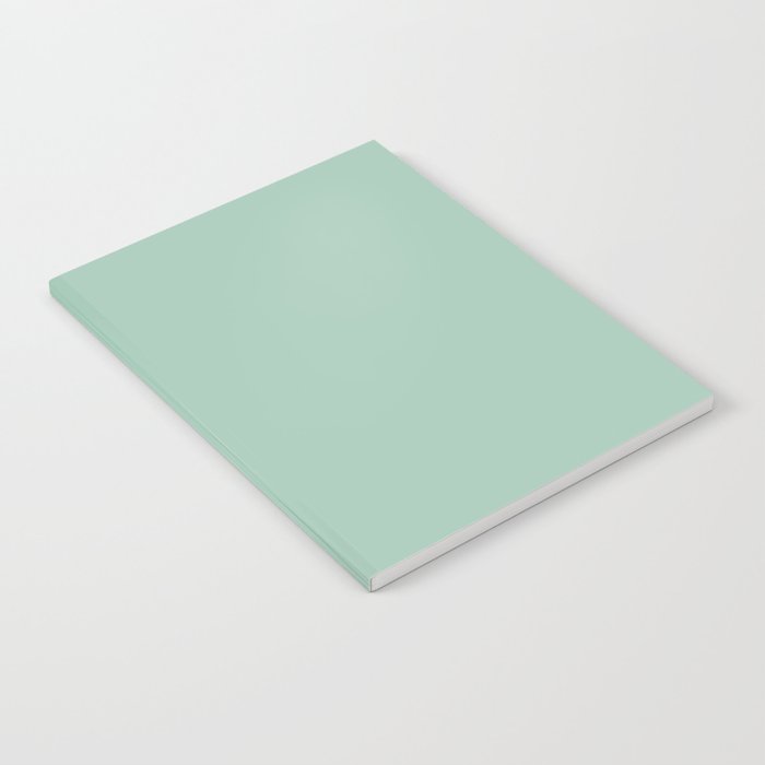 1950s Mint Green Solid Notebook Gallery Image 1