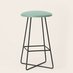 1950s Mint Green Solid Stool Gallery Image 1