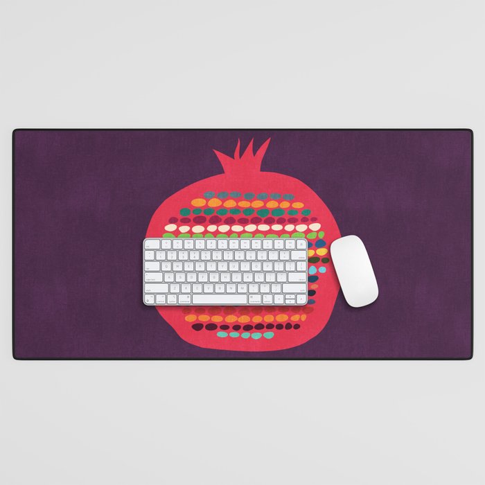 Pomegranate Desk Mat Gallery Image 1