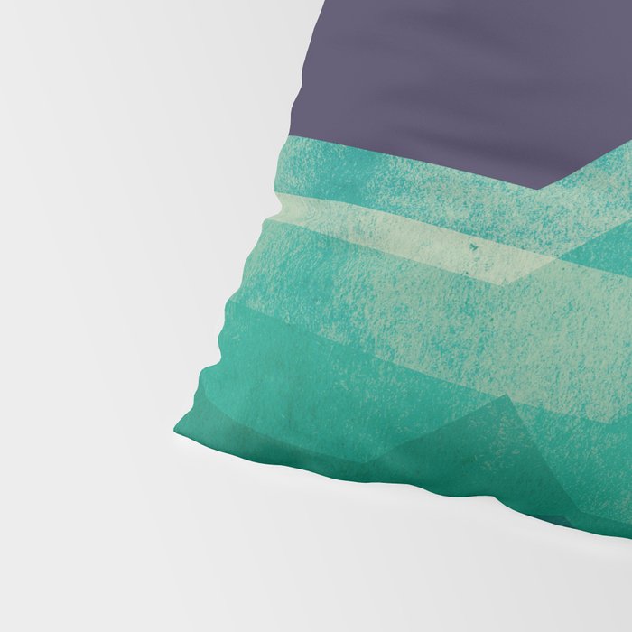 The ocean, the sea, the wave - night scene Pillow Sham Gallery Image 4
