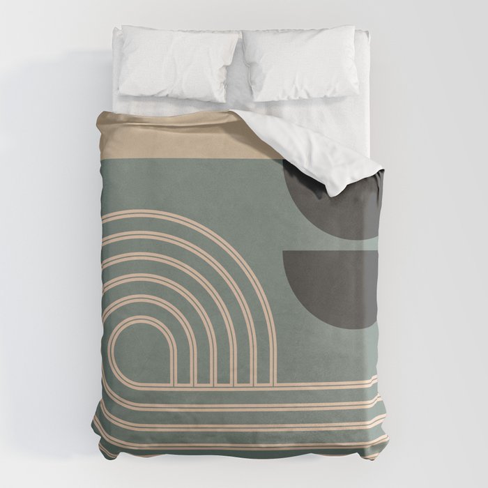 Abstract Geometric Shapes 122 Duvet Cover Gallery Image 6
