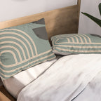 Abstract Geometric Shapes 122 Pillow Sham Gallery Image 2