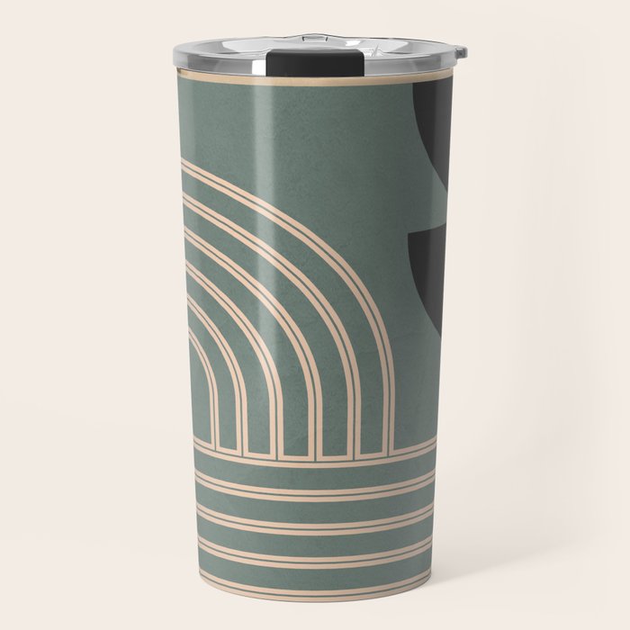 Abstract Geometric Shapes 122 Travel Mug Gallery Image 1