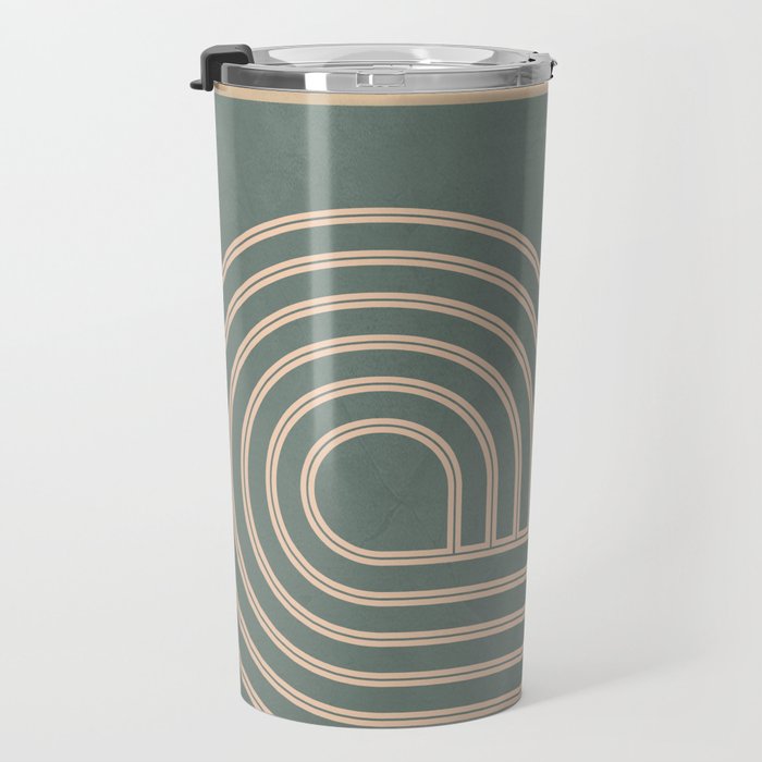 Abstract Geometric Shapes 122 Travel Mug Gallery Image 3