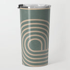 Abstract Geometric Shapes 122 Travel Mug Gallery Image 3