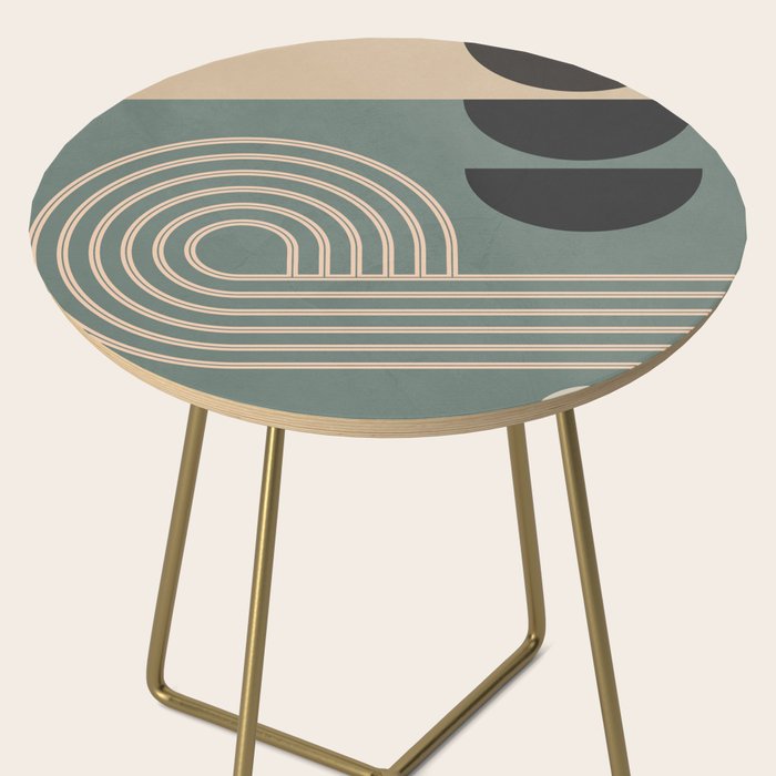 Abstract Geometric Shapes 122 Side Table Gallery Image 2